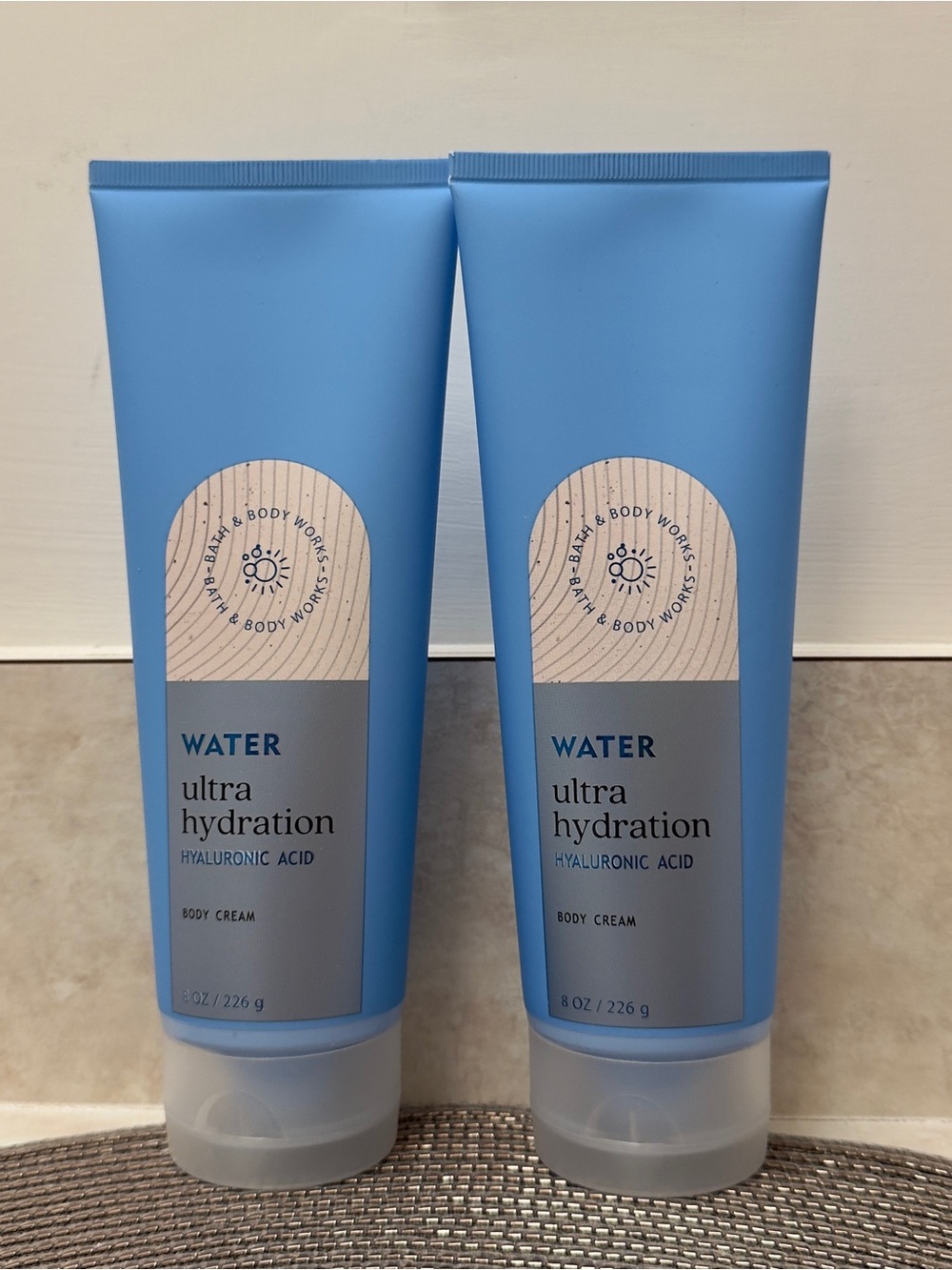 NWT Bath & Body Works Water Ultra Hydration Body Cream Duo BBW